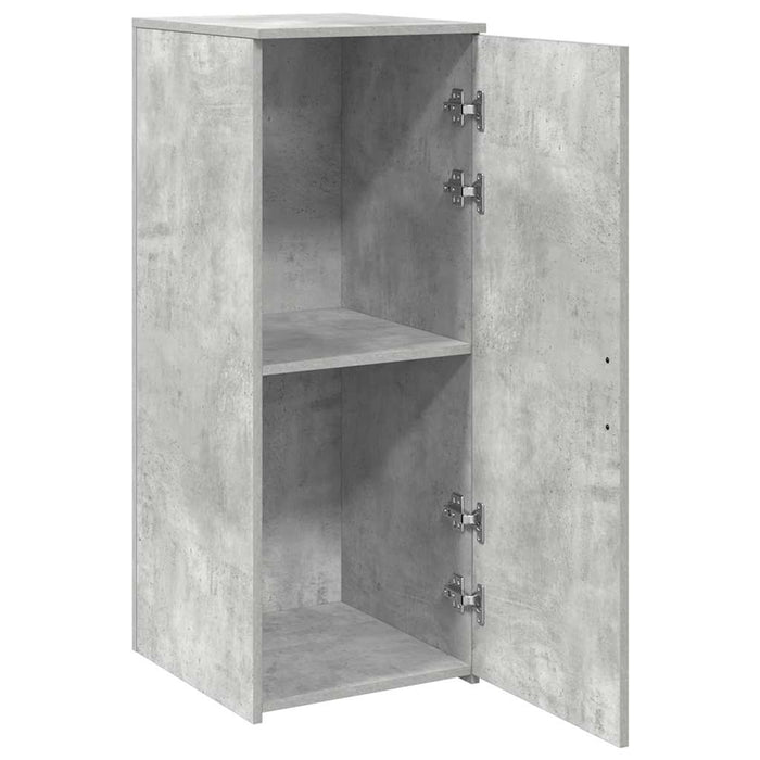 Mobile Portaoggetti Grigio Cemento 40x45x103,5 cm in Truciolato 859036