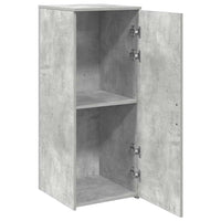 Mobile Portaoggetti Grigio Cemento 40x45x103,5 cm in Truciolato 859036