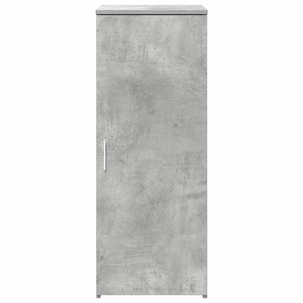 vidaXL Mobile Portaoggetti Grigio Cemento 40x45x103,5 cm in Truciolato