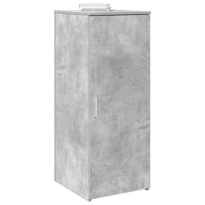 vidaXL Mobile Portaoggetti Grigio Cemento 40x45x103,5 cm in Truciolato