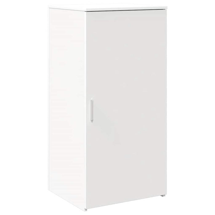 Mobile Portaoggetti Bianco 50x45x103,5 cm in Legno Multistrato 859042