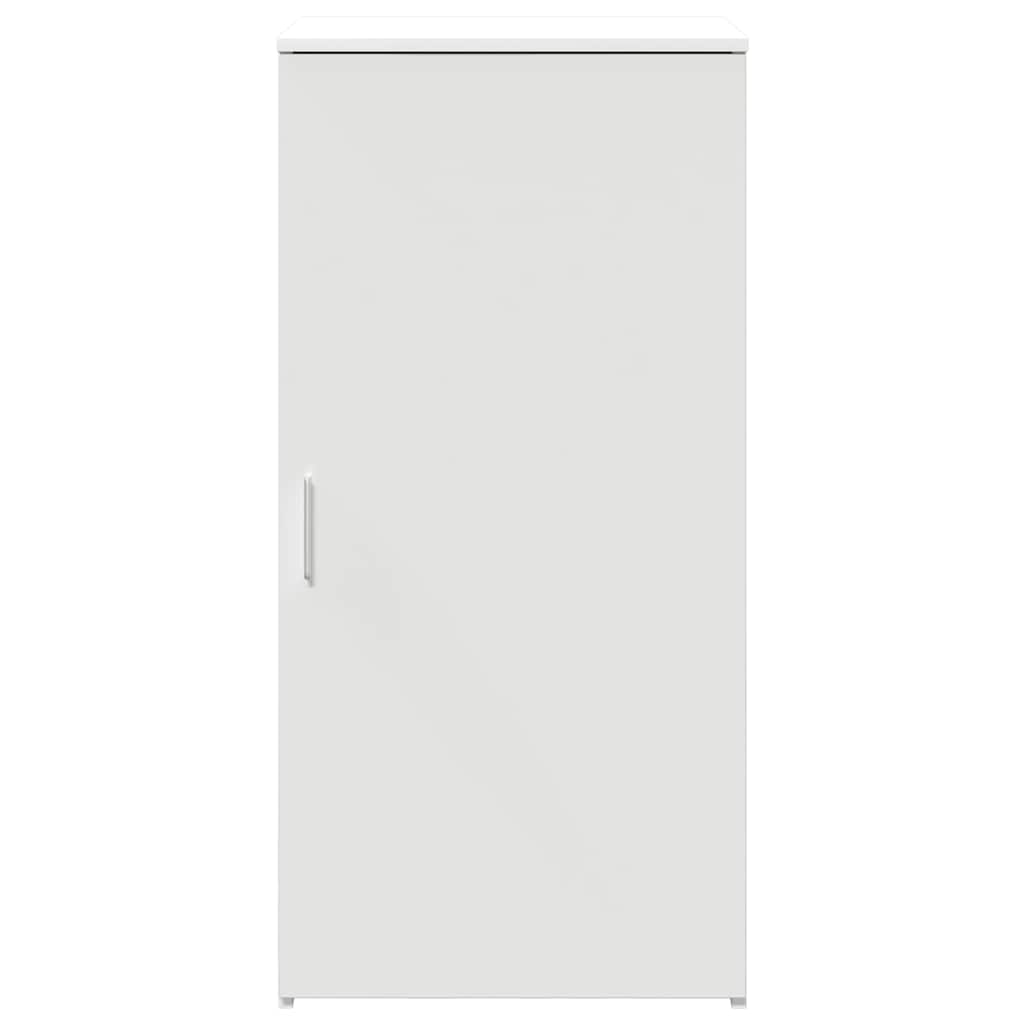 vidaXL Mobile Portaoggetti Bianco 50x45x103,5 cm in Legno Multistrato
