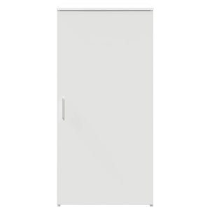 vidaXL Mobile Portaoggetti Bianco 50x45x103,5 cm in Legno Multistrato