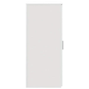 Mobile Portaoggetti Bianco 50x45x103,5 cm in Legno Multistrato 859042
