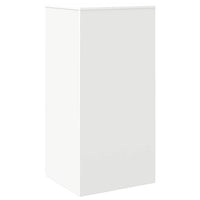 Mobile Portaoggetti Bianco 50x45x103,5 cm in Legno Multistrato 859042