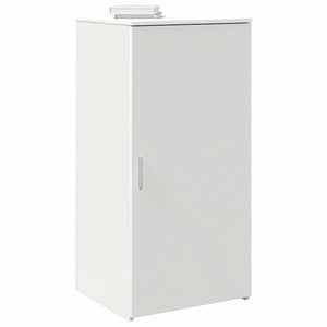 Mobile Portaoggetti Bianco 50x45x103,5 cm in Legno Multistrato 859042
