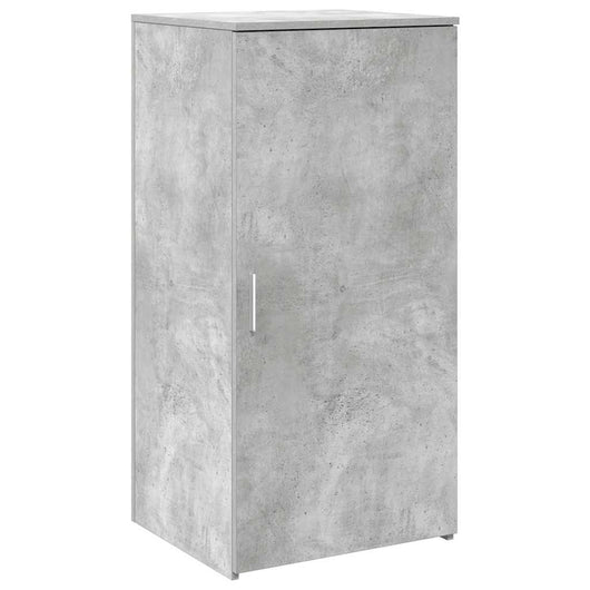 Mobile Portaoggetti Grigio Cemento 50x45x103,5 cm in Truciolato 859045