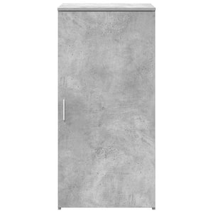 Mobile Portaoggetti Grigio Cemento 50x45x103,5 cm in Truciolato 859045