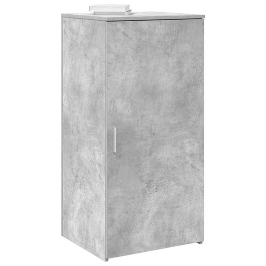 Mobile Portaoggetti Grigio Cemento 50x45x103,5 cm in Truciolato 859045