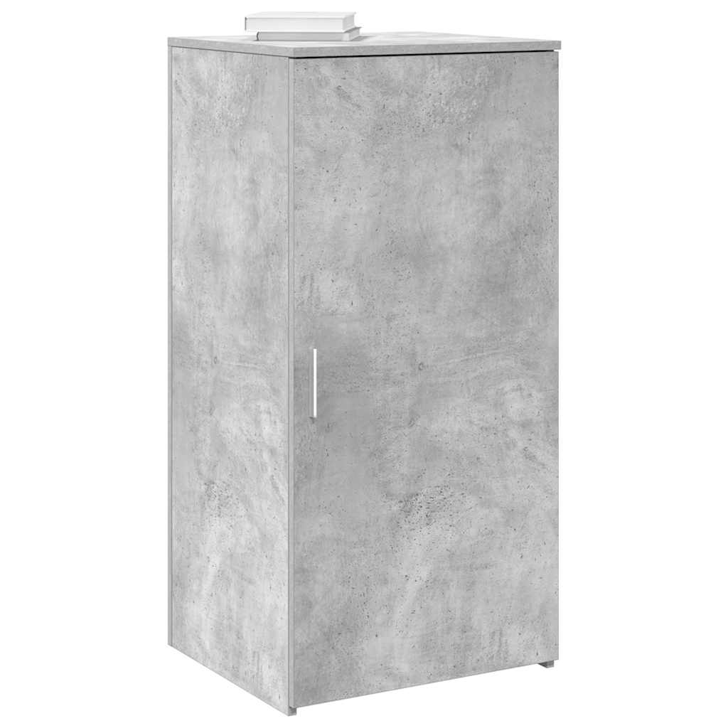 Mobile Portaoggetti Grigio Cemento 50x45x103,5 cm in Truciolato 859045