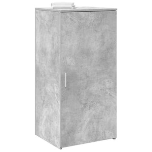 Mobile Portaoggetti Grigio Cemento 50x45x103,5 cm in Truciolato 859045