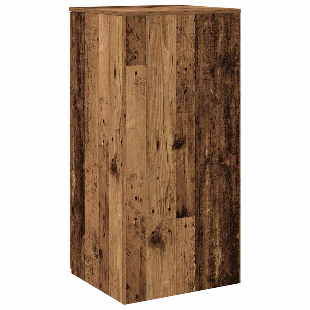 Mobile Portaoggetti Legno Antico 50x45x103,5 cm in Truciolato 859049