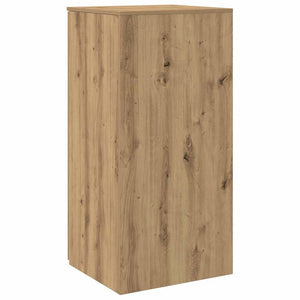 vidaXL Mobile Portaoggetti Rovere Artigianale 50x45x103,5cm Truciolato