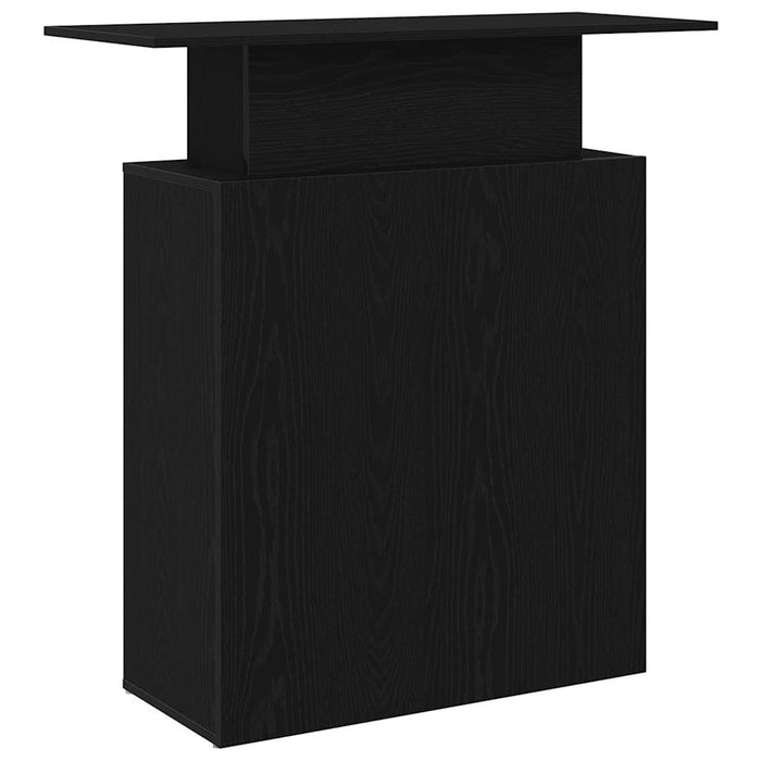 Banco Reception Nero 100x40x104 cm in Legno Multistrato 859052