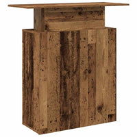 Banco Reception Legno Antico 100x40x104 cm Legno Multistrato 859058
