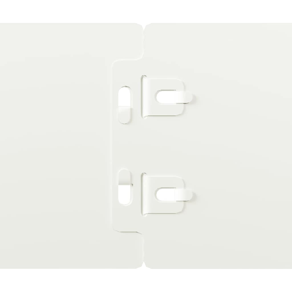 Bordure per Prato 10 pz Bianchi Acciaio Laminato a Freddo 860131