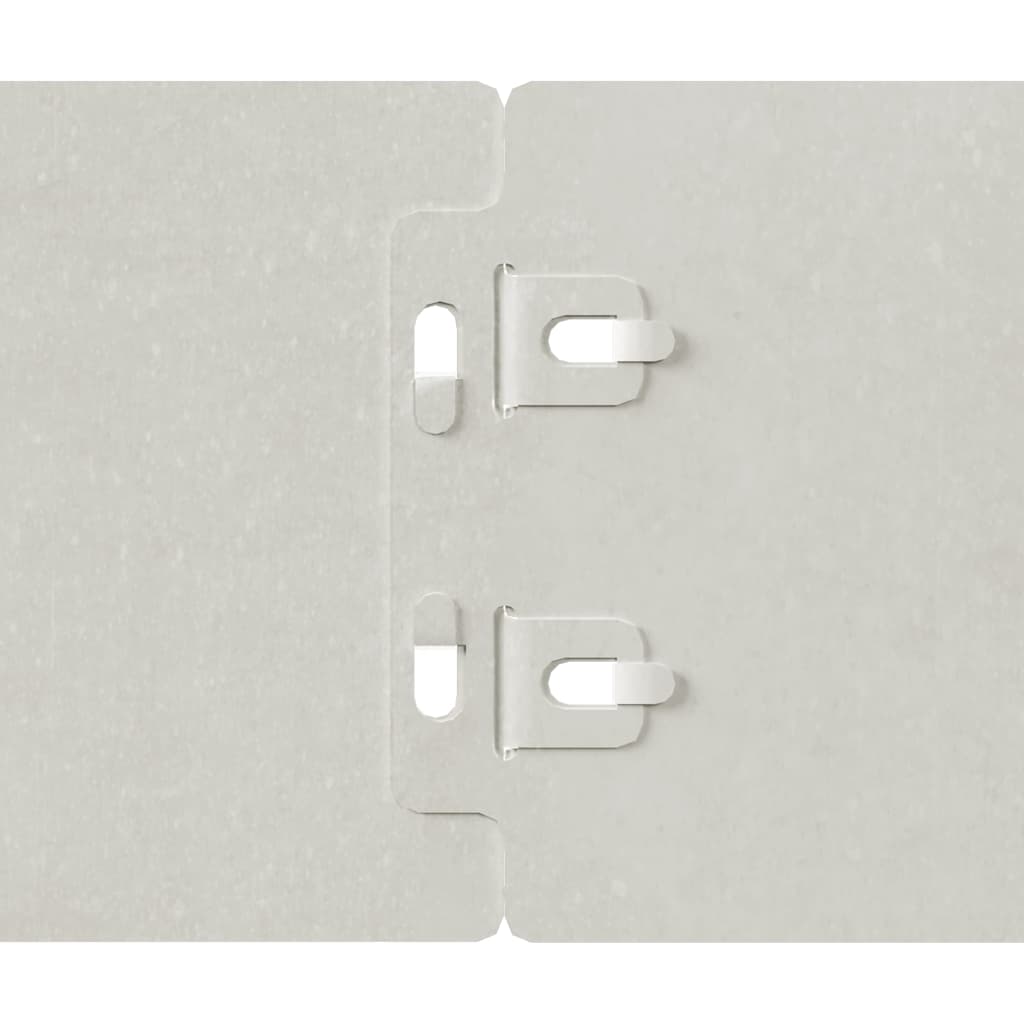 Bordure per Prato 10 pz 10x103 cm Acciaio Inossidabile 860134