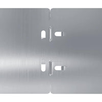 Bordure per Prato 10 pz 10x103 cm Acciaio Zincato