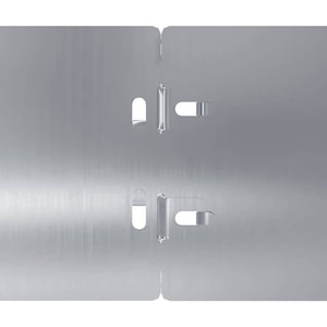 Bordure per Prato 10 pz 10x103 cm Acciaio Zincato 860135