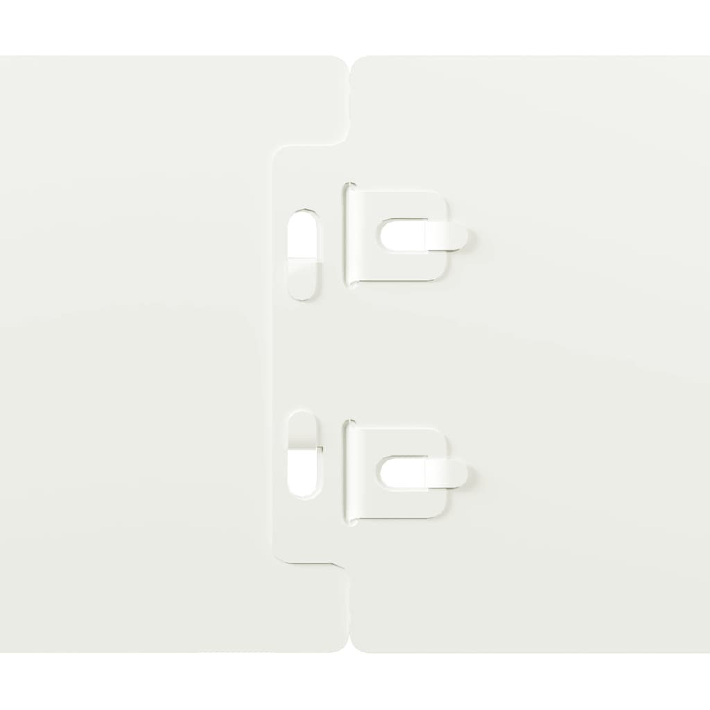 Bordure per Prato 50 pz Bianchi Acciaio Laminato a Freddo