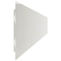 Bordure per Prato 50 pz 10x103 cm Acciaio Inossidabile 860140