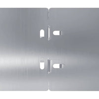 vidaXL Bordure per Prato 50 pz 10x103 cm Acciaio Zincato