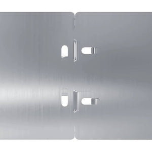 vidaXL Bordure per Prato 50 pz 10x103 cm Acciaio Zincato