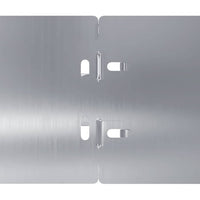 Bordure per Prato 50 pz 10x103 cm Acciaio Zincato 860141