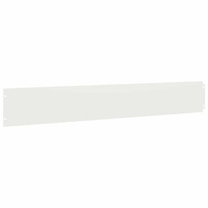 Bordure per Prato 10 pz Bianchi Acciaio Laminato a Freddo