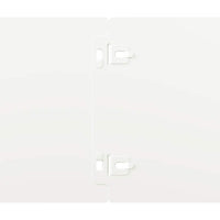 Bordure per Prato 10 pz Bianchi Acciaio Laminato a Freddo