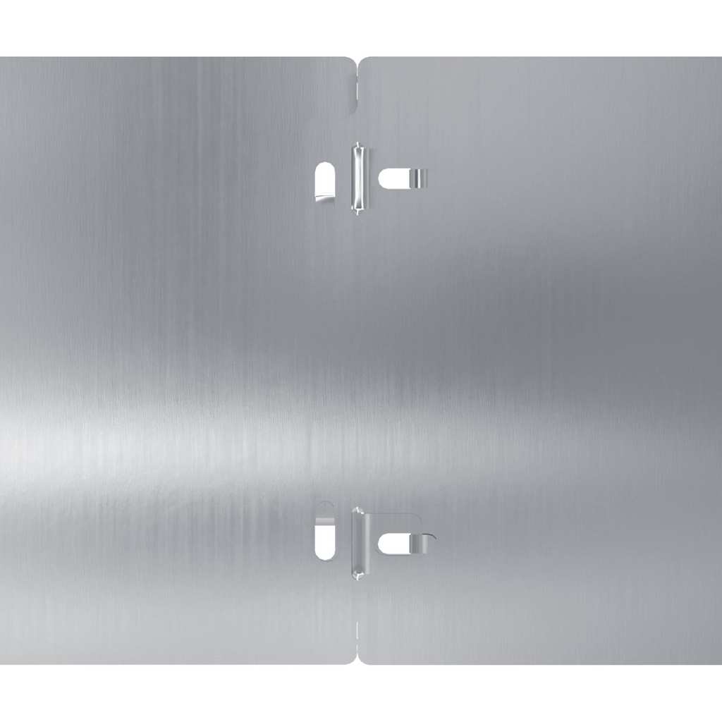 vidaXL Bordure per Prato 10 pz 15x103 cm Acciaio Zincato