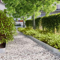 vidaXL Bordure per Prato 10 pz 15x103 cm Acciaio Zincato