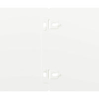 Bordure per Prato 50 pz Bianchi Acciaio Laminato a Freddo