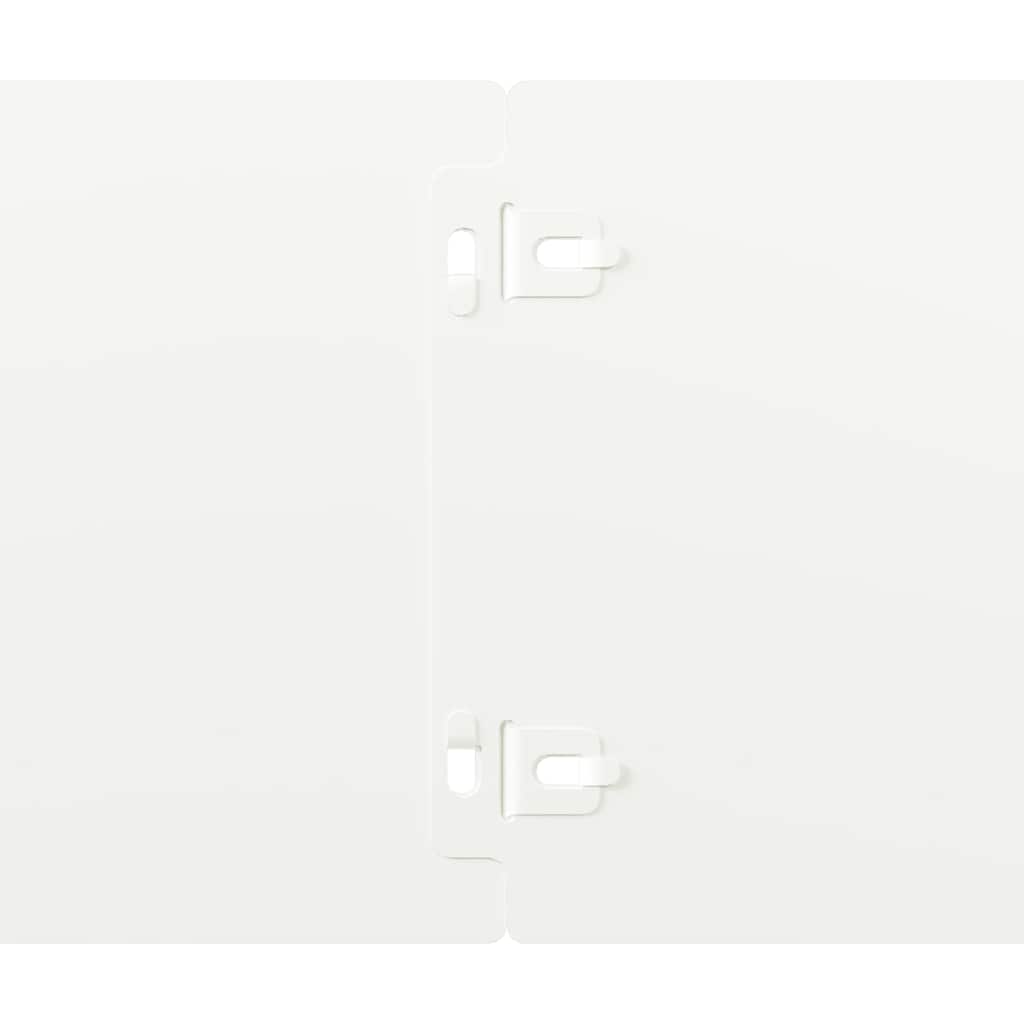 Bordure per Prato 50 pz Bianchi Acciaio Laminato a Freddo 860149