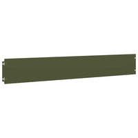 Bordure per Prato 50 pz Verde Oliva Acciaio Laminato a Freddo 860151