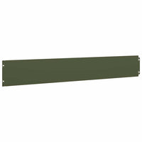 Bordure per Prato 50 pz Verde Oliva Acciaio Laminato a Freddo 860151