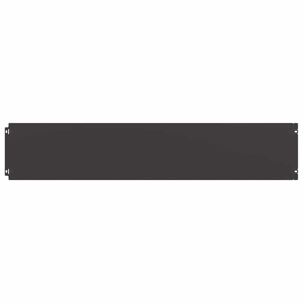 Bordure per Prato 10 pz Nere Acciaio Laminato a Freddo 860154