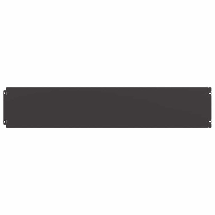 Bordure per Prato 10 pz Nere Acciaio Laminato a Freddo 860154