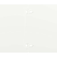 Bordure per Prato 10 pz Bianchi Acciaio Laminato a Freddo 860155