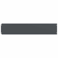 Bordure per Prato 10 pz Antracite Acciaio Laminato a Freddo 860156