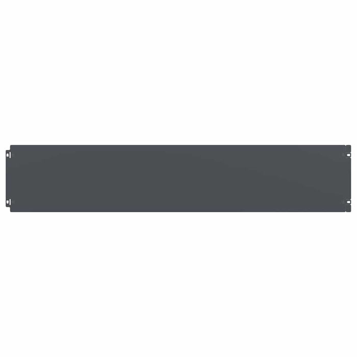 Bordure per Prato 10 pz Antracite Acciaio Laminato a Freddo 860156