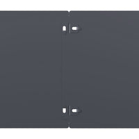 Bordure per Prato 10 pz Antracite Acciaio Laminato a Freddo 860156