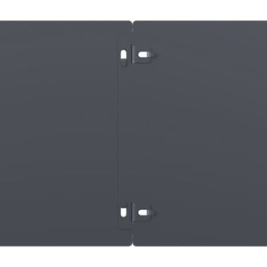 Bordure per Prato 10 pz Antracite Acciaio Laminato a Freddo 860156