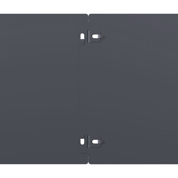 Bordure per Prato 10 pz Antracite Acciaio Laminato a Freddo 860156