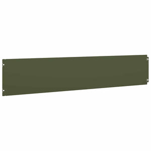 Bordure per Prato 10 pz Verde Oliva Acciaio Laminato a Freddo