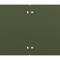 Bordure per Prato 10 pz Verde Oliva Acciaio Laminato a Freddo