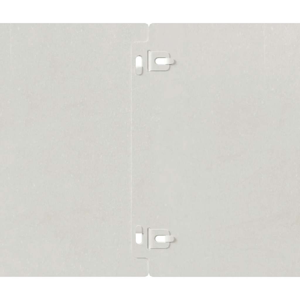 Bordure per Prato 10 pz 20x103 cm Acciaio Inossidabile 860158