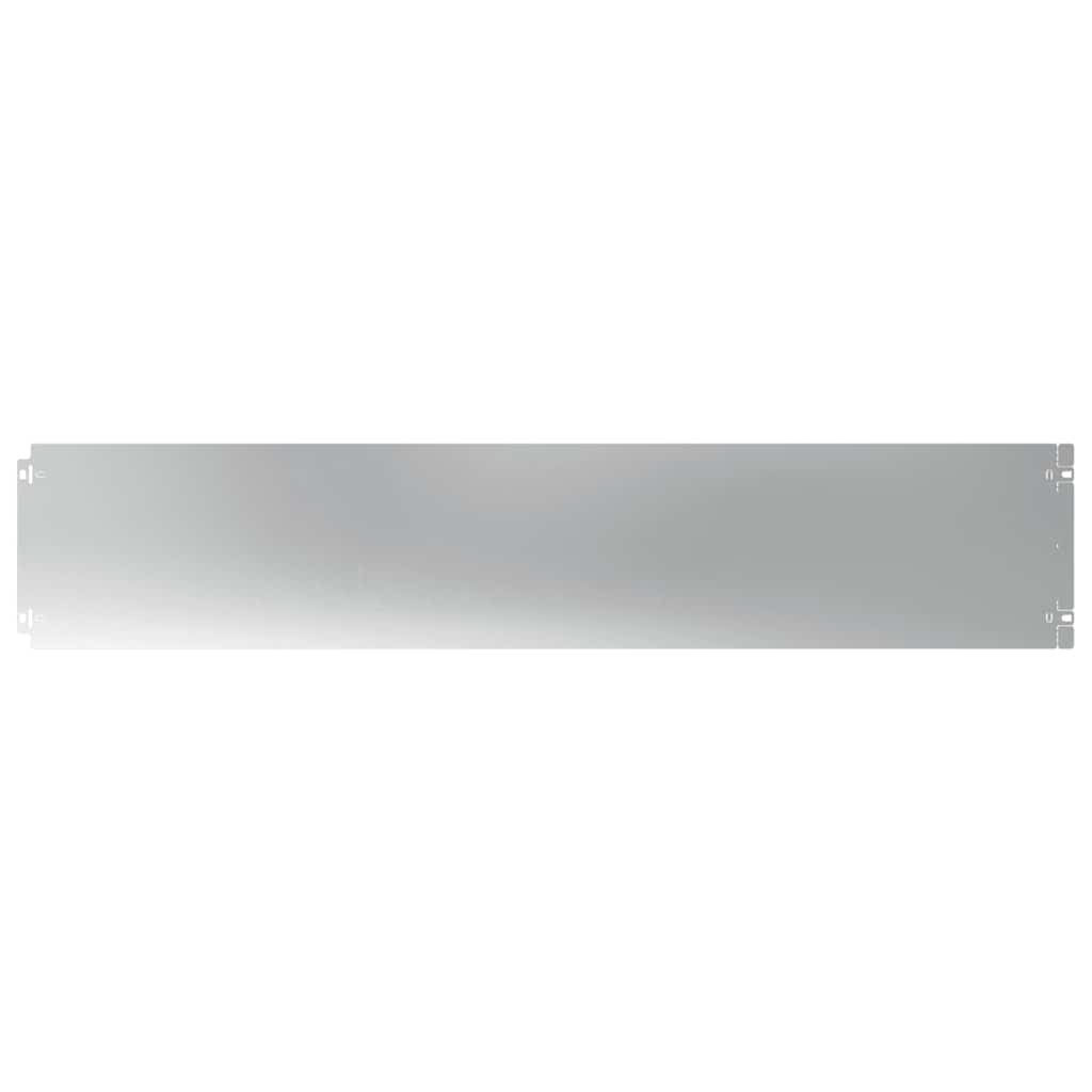 Bordure per Prato 10 pz 20x103 cm Acciaio Zincato 860159