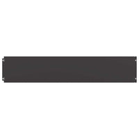 Bordure per Prato 30 pz Nere Acciaio Laminato a Freddo