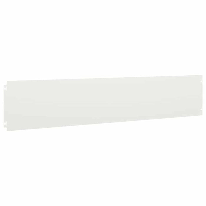 Bordure per Prato 30 pz Bianchi Acciaio Laminato a Freddo 860161